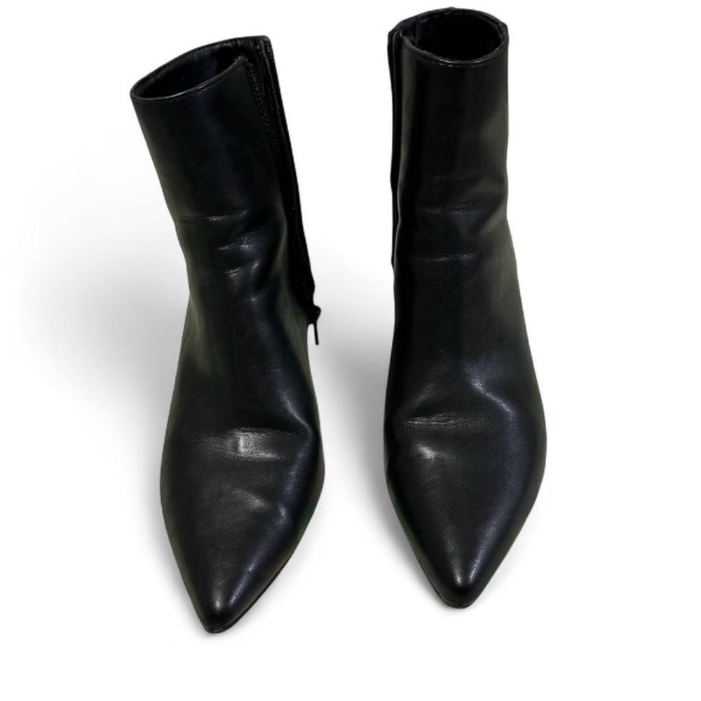 Rachel Zoe Sleek Black Ankle Booties